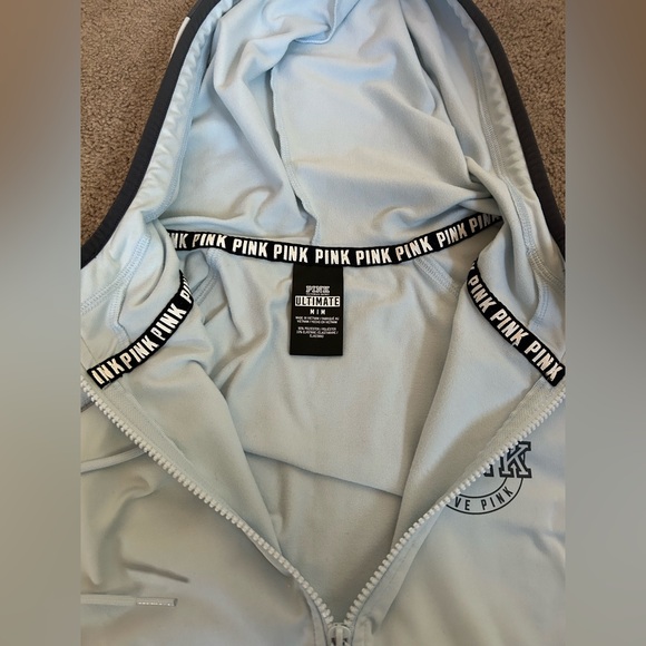 Women’s PINK Victoria’s Secret Zip Up Sweatshirt - Picture 6 of 9